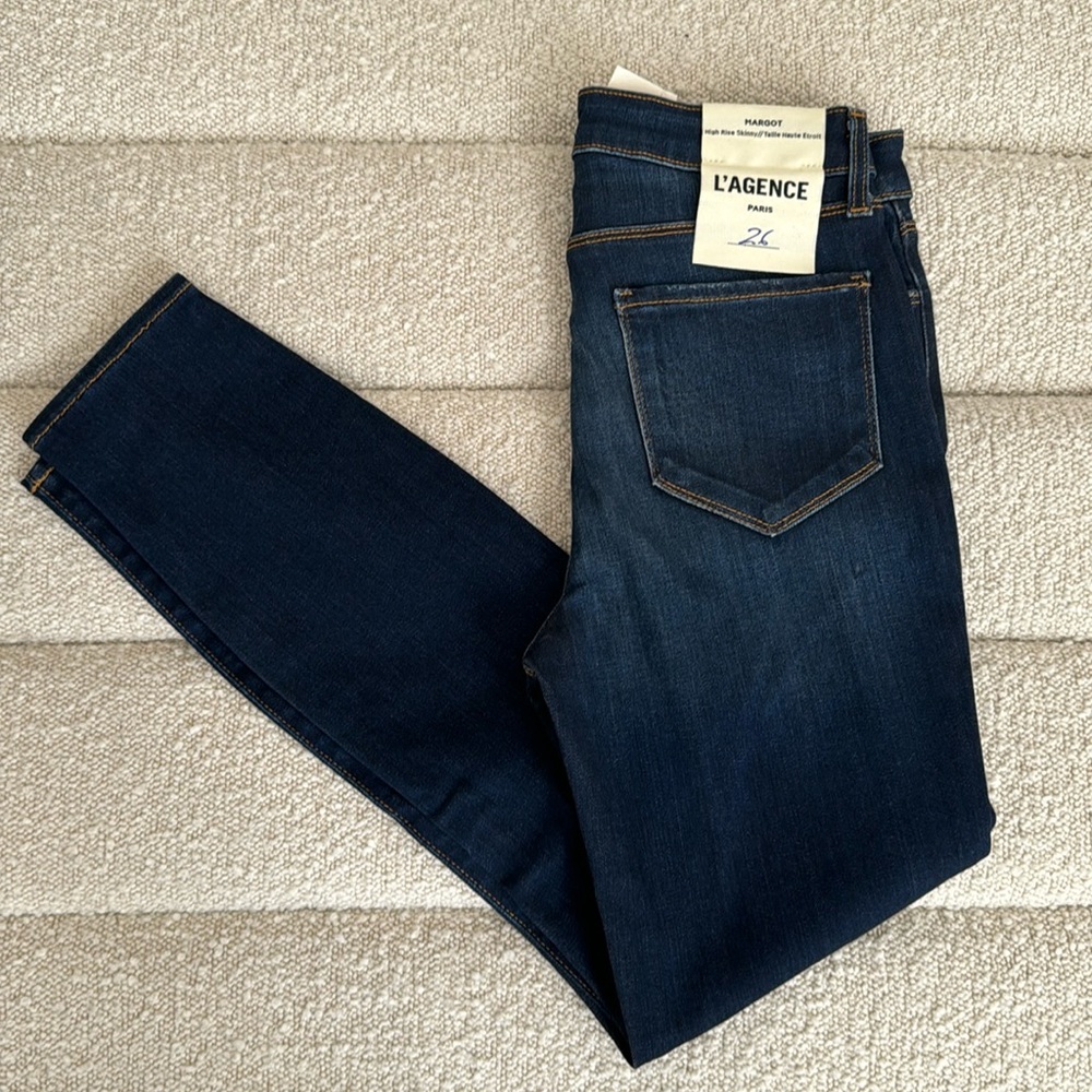 L’AGENCE Margot Baltic high rise skinny jean 26